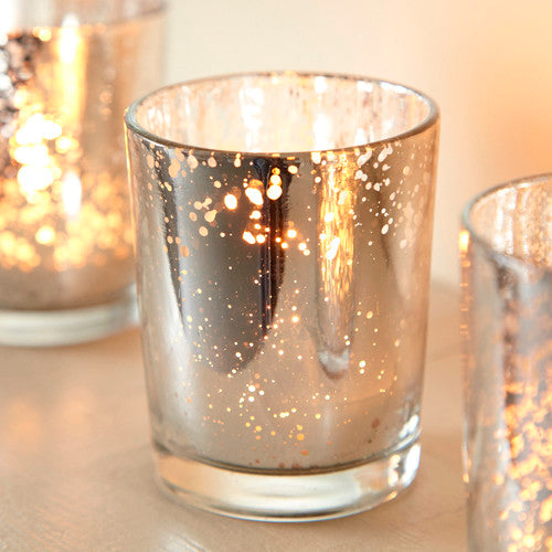Metallic Candle Holder