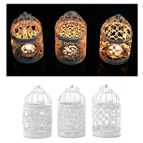 Bird Cage Candle Holder
