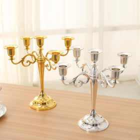 Golden Candle Stand Holder