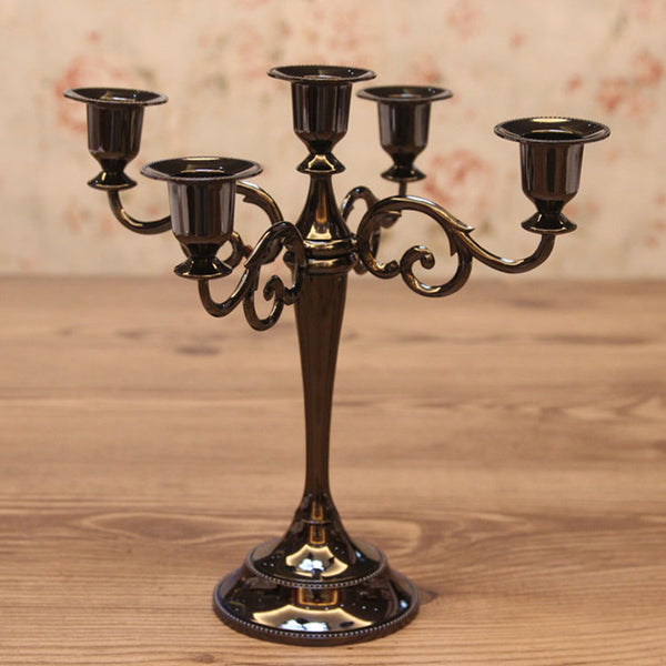 Golden Candle Stand Holder