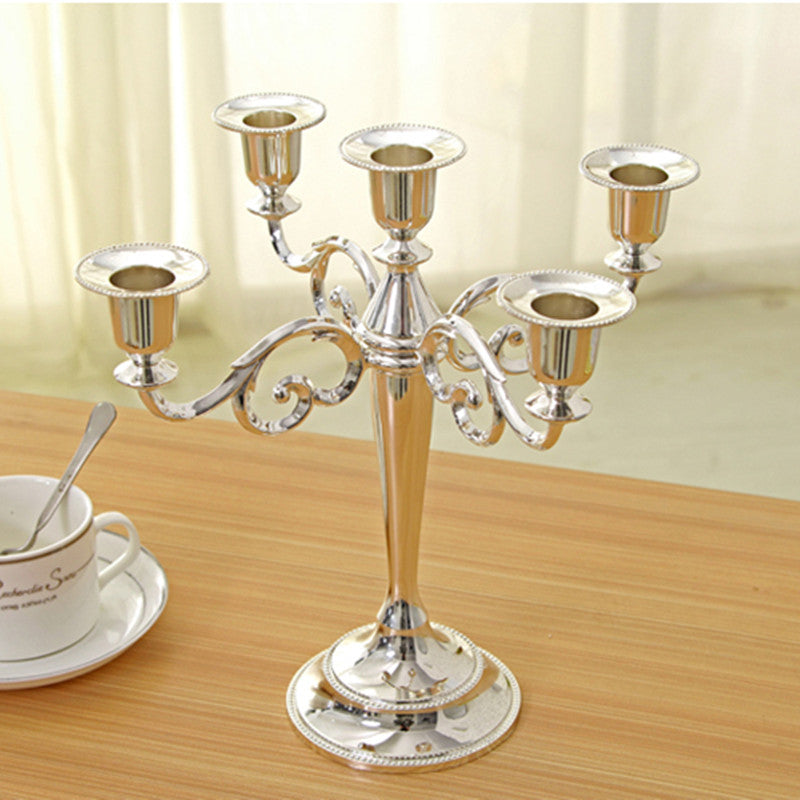 Golden Candle Stand Holder